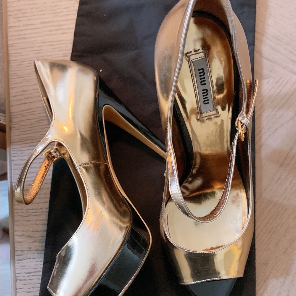 Miu Miu Platform Heels - image 3